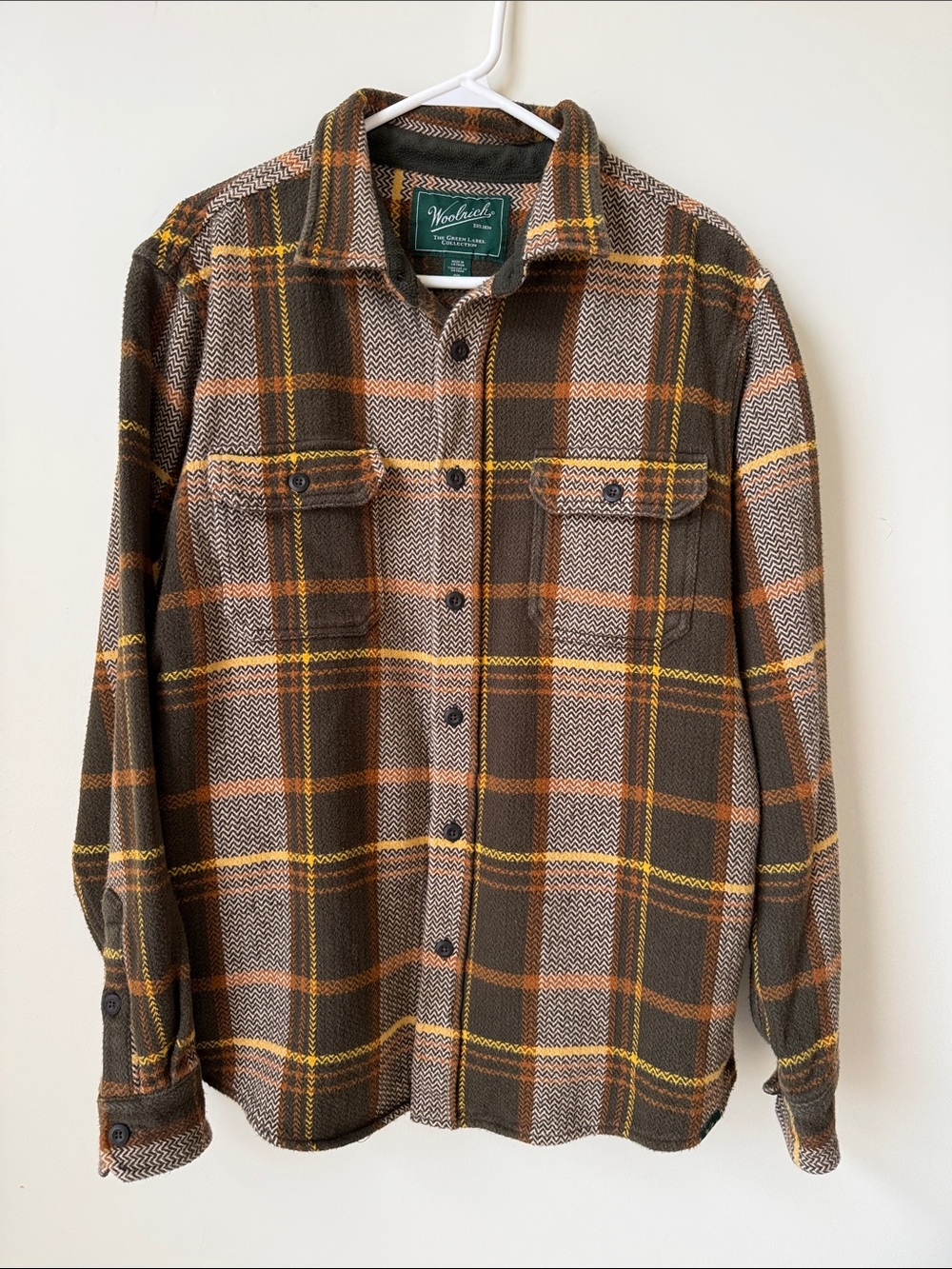 Woolrich 100% cotton shacket